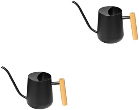 Toddmomy 2pcs Spout Watering Pot Stainless Steel Flower Watering Can Ergonomic Handle for Plant Care for Home Gardening by Toddmomy
