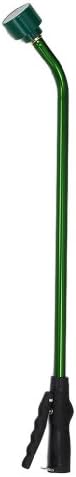 Dramm Touch-N-Flow Rain Wand – 30” Long, Green – Full Watering Flow with Trigger-Style Shut-Off Valve & Lock – High-Flow, Gentle Spray for Gardens, Hanging Baskets & Flowerbeds by DRAMM