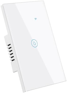 Homekit Smart Water Heater Switch,Glass Touch Panel,Works with Homekit, Neutral line Needed,EU 20A by ngnsky