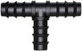 16mm 20mm 25mm PE Pipe Barb Connectors Tee Elbow Straight End Garden Water Drip Irrigation Hose Reducer Splitter Fitting(Tee,25MM-30 PIECES) by Unknown
