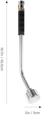 YARNOW 17-Inch Garden Watering Wand with 400-Hole Spray Head - Adjustable Long Rod Spray Gun for Plants Flowers Lawns and Car Cleaning - Image 3