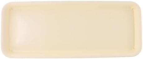 Compatible with Resin Plant Saucer Drip Tray for Indoor Outdoor Pots, Thickened Bottom Rectangle Plate to Protect Floors from Water Spills and Soil, Beige M(Brown XL) by ZTTW