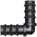 16mm 20mm 25mm PE Pipe Barb Connectors Tee Elbow Straight End Garden Water Drip Irrigation Hose Reducer Splitter Fitting(Elbow,20MM-20 PIECES) by Unknown