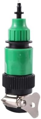 Garden Hose Quick Connectors 1/4 3/8 Barb Fittings for Drip Irrigation 5/10 Pack(for 4I7mm and 8I11mm-02,Type1) by Unknown