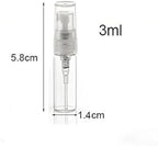 50Pcs Clear Mini Perfume Glass Bottles Empty 5ml 10ml Sample Vials for Travel - Image 5