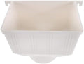 Rain Gutter Diverter PVC Downspout Connector for Outdoor Water Collection System, 110mm Standard Rainwater Drain Funnel Compatible with Gutter Downspouts by OATIPHO