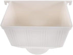 Rain Gutter Diverter PVC Downspout Connector for Outdoor Water Collection System, 110mm Standard Rainwater Drain Funnel Compatible with Gutter Downspouts by OATIPHO