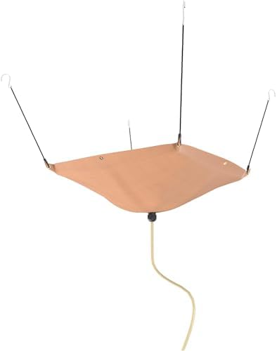 Heavy Duty Roof Leak Diverter Tarp Kit - 10x10 Ft Waterproof Ceiling Rain Catcher with Drainage System for Emergency Repairs & Rainwater Collection (Khaki) by BERPET