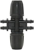 Spray Water Connection 3/8" To 1/4" Hose Connector Tee Manifold Elbow End Plug Repair 8/11 To 1/8" 4/7 Mm Barb Reducer 5 Pieces (Color : 4 way 1I8) - Image 3