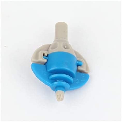 Garden Lawn Sprinkler Irrigation System 5pcs Length 50cm Atomized Micro-Sprinkler Irrigation Set Automatic Rotating Sprinkler Equipment Gardening Greenhouse (Color : White) - Image 2