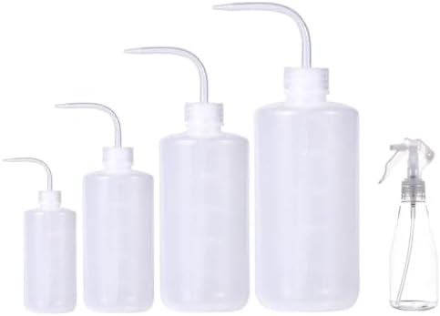Squeeze Spray Bottles Watering Can for Plants Succulents Kitchen Garden(4pcs with gift) by Unknown