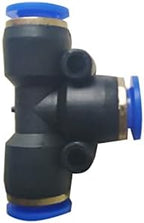 Garden Lawn Sprinkler Irrigation System 5 Pieces of Mist Cooling Slide Lock Nozzle Low Pressure Mini Quick Coupling Garden Irrigation Sprayer with Filter 6 Mm (Color : Slip tee connectors) - Image 2