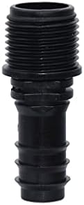 Garden 4PCS Thread Connector to Barb, PE Hose Adapter Drip Irrigation Watering System (Color : SPL11-223-16MM-4PCS) by Unknown