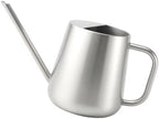 Watering Can Indoor Small for House Plant with Long Spout Stainless Steel 1000ml for Flowers Small Stainless Steel Watering Can - Image 7