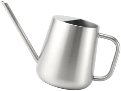 Watering Can Indoor Small for House Plant with Long Spout Stainless Steel 1000ml for Flowers Small Stainless Steel Watering Can - Image 7