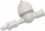 Garden Plumbing Adapter 20 Set 6 Mm Spherical Anti-drip Device with Single Barbs Straight Connector Garden Water Kits Irrigation System Hose Accessories by XINHUIPART