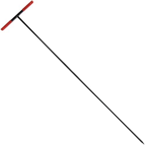 HOMESTEAD 48-Inch Soil Probe Rod with wide T handle, Comfortable Grip for Locating underground pipes and septic tanks by Homestead