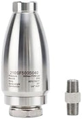 500 Bar Stainless Steel Turbo Nozzle, 360 Rotating by Unknown