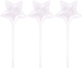 NUOBESTY 3pcs Glass Star Self Watering Bulb, Visible Water Level by NUOBESTY