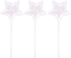 NUOBESTY 3pcs Glass Star Self Watering Bulb, Visible Water Level by NUOBESTY