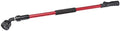 Dramm Telescoping RainSelect Rain Wand – 9 Pattern Adjustable Spray Head, One Touch Thumb Valve, Extends 34–55 Inch Aluminum Watering Wand for Garden Hose – Red by DRAMM