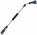 Adjustable 33" - 48" 8 Pattern Comfort Grip Garden Watering Wand - Pack of (4) by Unknown