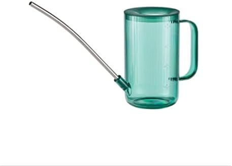 Watering Can Water Can Watering Can Stainless Steel Long Mouth Watering Pot Transparent Watering Cans for Bonsai Plants Garden Outdoor Watering Can Indoor Plants(Green) by Unknown