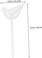 ibasenice 4pcs Glass Plant Watering Globes Automatic Watering for Plants - Image 4