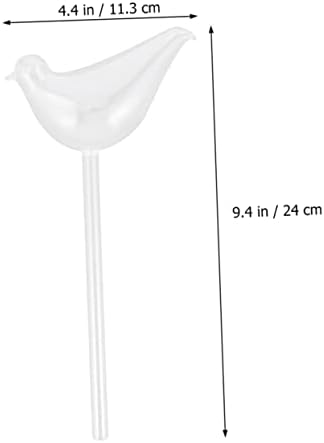 ibasenice 4pcs Glass Plant Watering Globes Automatic Watering for Plants - Image 4