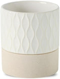 Nihow Ceramic Self Watering Plant Pot for Indoor Plants, 6 Inch,Cream White by Nihow