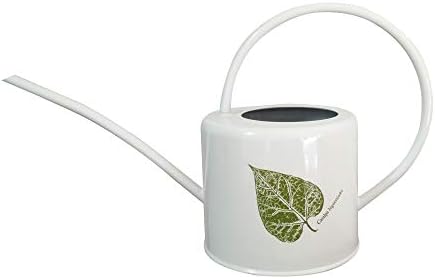Retro Style Gorgeous Long Spout/Iron Watering Can Gardening Tool 1.7 L(White) by Layboo