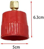 2PCS Atomization Adjustable Nozzle Garden Plastic Alloy Cyclone sprayer nozzle(45 axis flow) - Image 2