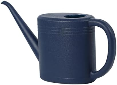 Galvanized Watering Can for Indoor Outdoor Garden Flower Irrigation Long Spout Metal Watering Pot with Detachable Shower Head Rustproof for Greenhouse Patio Balcony Use (B, One Size) by Unknown