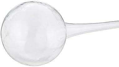 Relaxdays Watering Globes Glass, Set of 4, H x D 30 x 9 cm, Watering Balls for Plants, Watering Aid Holiday, Transparent - Image 6