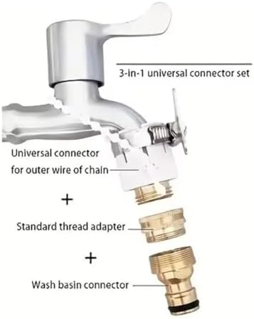 Metal Garden Sprayer High Pressure Adjustable Water Hose Nozzle Multi Spray Gun For Plant Watering Irrigation Clean Tools(Golden Gun) - Image 5