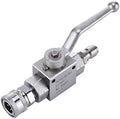 Tool Daily High Pressure Washer Ball Valve Kit, 3/8 Inch Quick Connect by ToolDaily