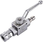 Tool Daily High Pressure Washer Ball Valve Kit, 3/8 Inch Quick Connect by ToolDaily