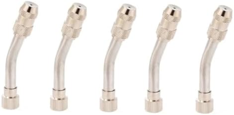 Irrigation Nozzles Adjustable Copper Atomizing Nozzles Drip Irrigation Sprayers Garden Cooling Irrigation Equipment Extended Elbow Nozzle 5pc by Unknown