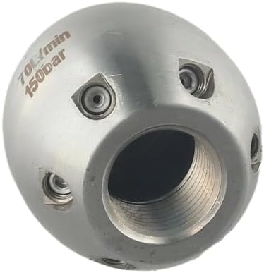 Multi Port Drain Jet Nozzle, Stainless Steel, 1 Front 6/8 Rear - Image 4