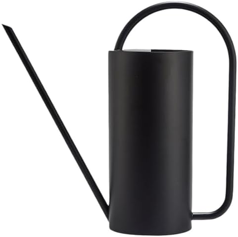 Watering Can Outdoor, 50 oz/1.5L Watering Can with Long Spout and Handle, Stainless Steel Garden Watering Pot for Outdoor and Indoor Plants by HomDSim