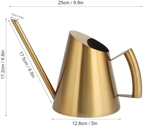 30.4 oz Watering Can with Long Spout, Indoor Plant Watering Pot,Gold - Image 2