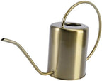 ORFOFE Stainless Steel Watering Pot with Long Spout Ergonomic Handle Rust-Resistant Watering Kettle for Indoor Outdoor Plants Gardening and Vegetable Garden Use Golden by ORFOFE