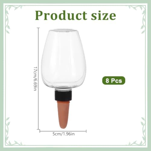 8PCS Plant Self Watering Globes for Indoor Plant 11.8 oz - Image 2