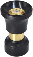 Firefighter Style Water Hose Nozzle, 40l Min Black Plastic Zinc Alloy by UONLYtech