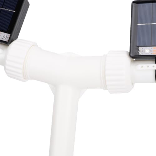 Hyuduo Solar Pool Fountain Dual Head Adjustable Spray - Image 7