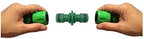 Gardening Irrigation Dripper 50 Pieces of 1/2 Inch Garden Plastic Quick Coupling Homemade Water Pipe 2-Way Hose Repair Joint Garden Irrigation Hose Fittings (Diameter : 1/2'') - Image 4