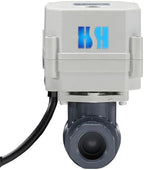 1/2" 3/4" 1" 110-230VAC Normally Closed/Open CF8/Stainless Steel 304 Motorized Electrical Ball Valve With U.S. Plug (1/2 inch Plastic, Normally Closed) - Image 5