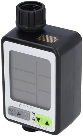 Sprinkler Timer, Digital Programmable Water Timer, Garden Hose with Rain Delay & Manual Mode, 3.2 Inch Screen, Ideal for Lawn, Potted Plants & Vegetable Plots Irrigation - Image 2