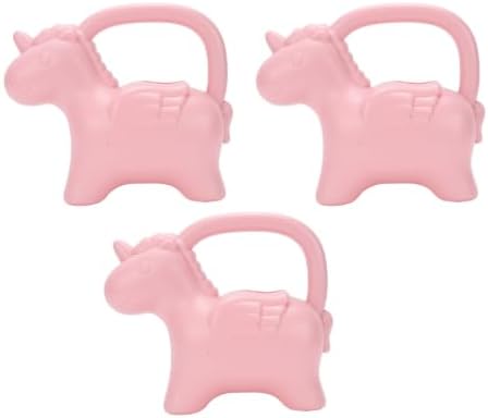 GLOGLOW 3Pcs Mini Watering Pots, Animal Themed Garden Tools (Horse) - Image 3