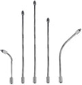 5 Pack Flexible Nozzle Extensions, Brass Mist Rod for Outdoor Misting System, Misting Extended Pole 10/24 UNC for Garden, Humidification, Outdoor Cooling, Dust Control(Size:20Inch(50cm)) by Unknown